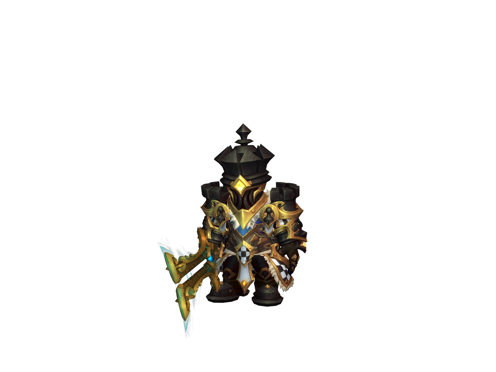 Bàba 3D character render