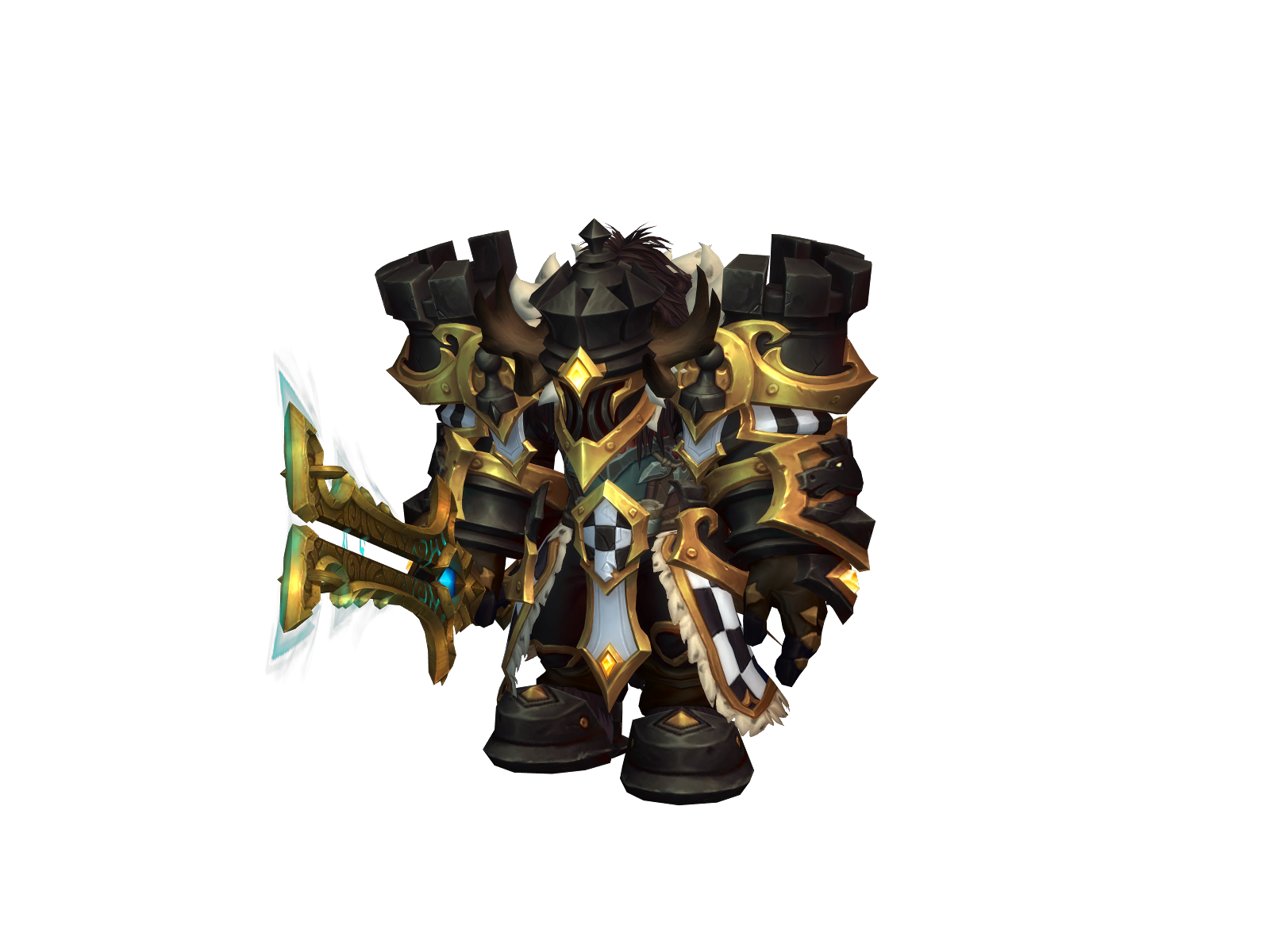 Bàba 3D character render