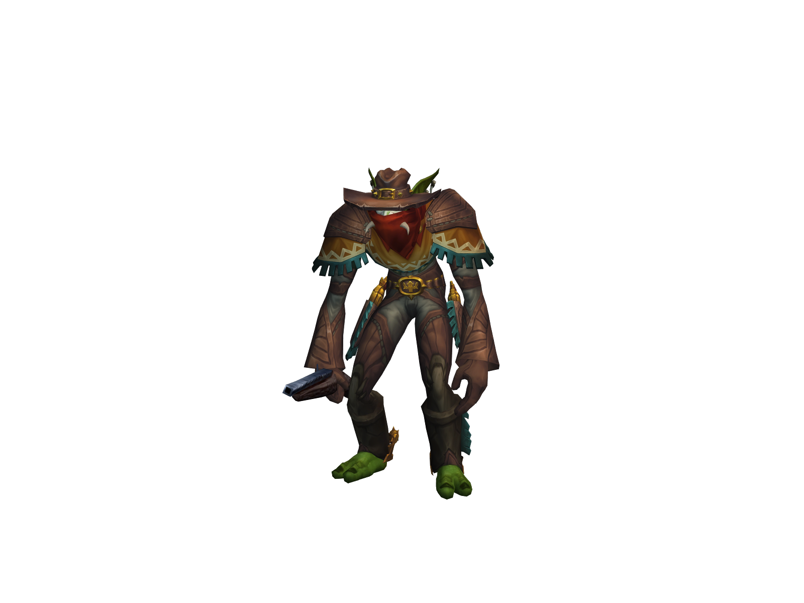 Zulrock 3D character render