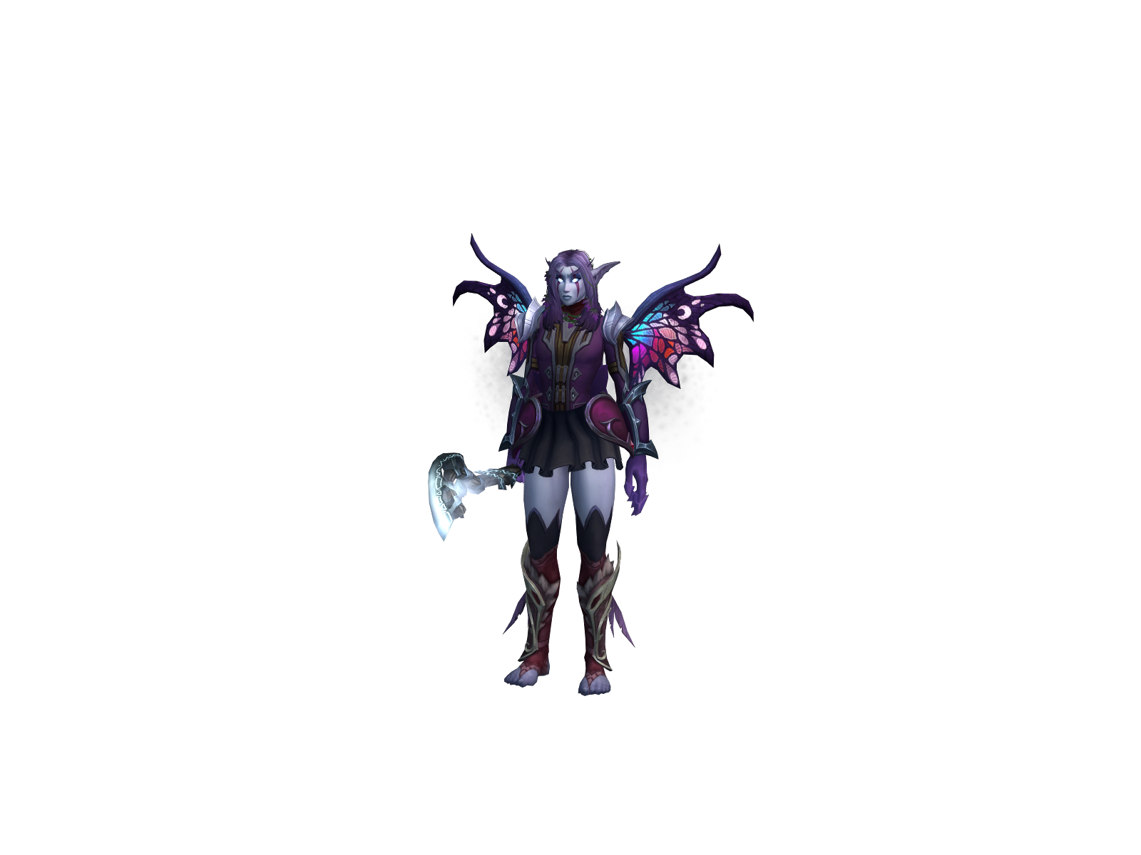Melody 3D character render
