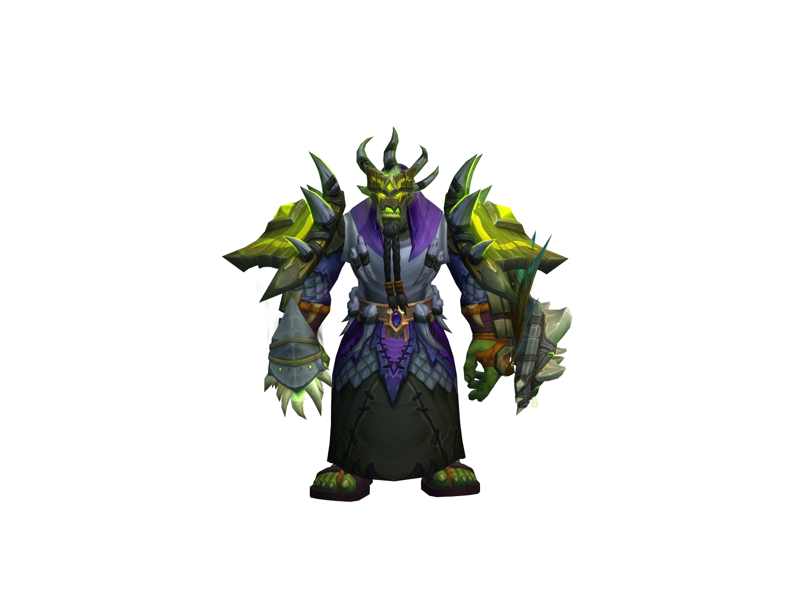 Smorcblous 3D character render
