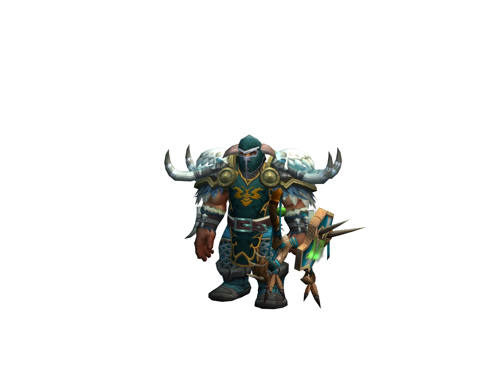 Huntelarx 3D character render