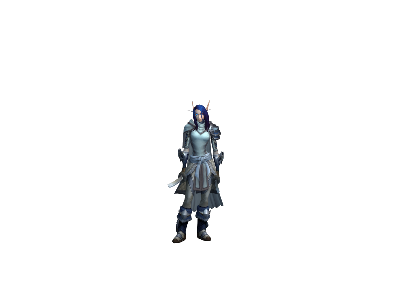 Melaniel 3D character render