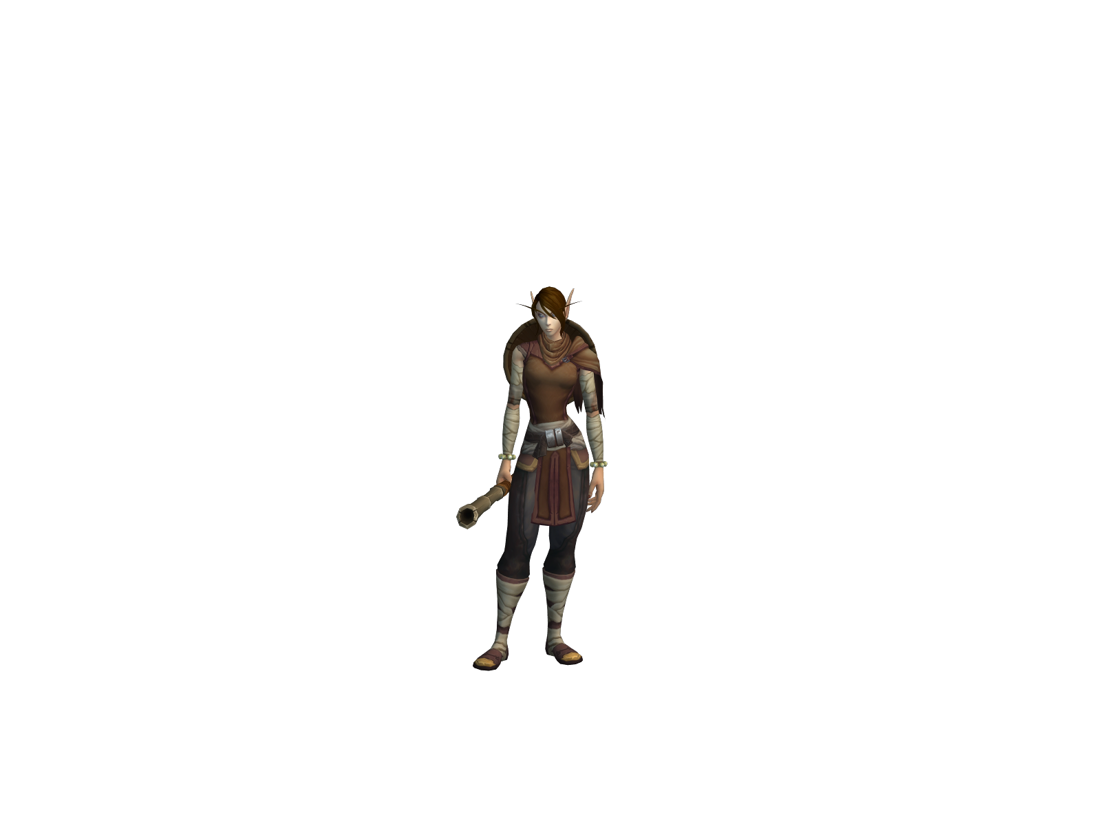 Annièrú 3D character render