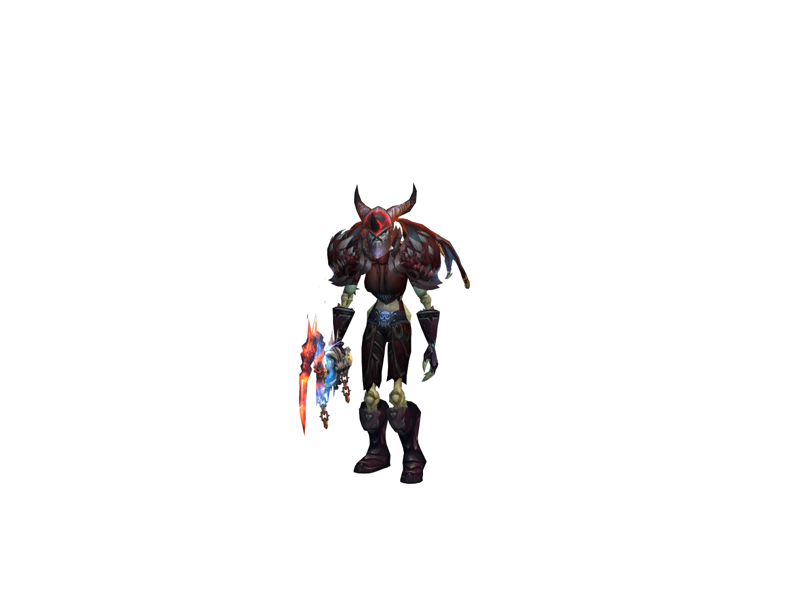 Móira 3D character render