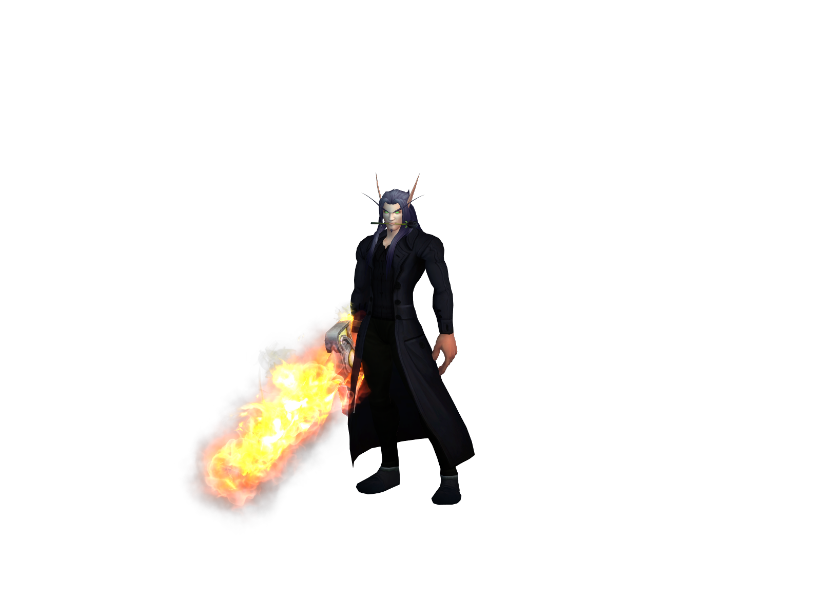 Trycko 3D character render