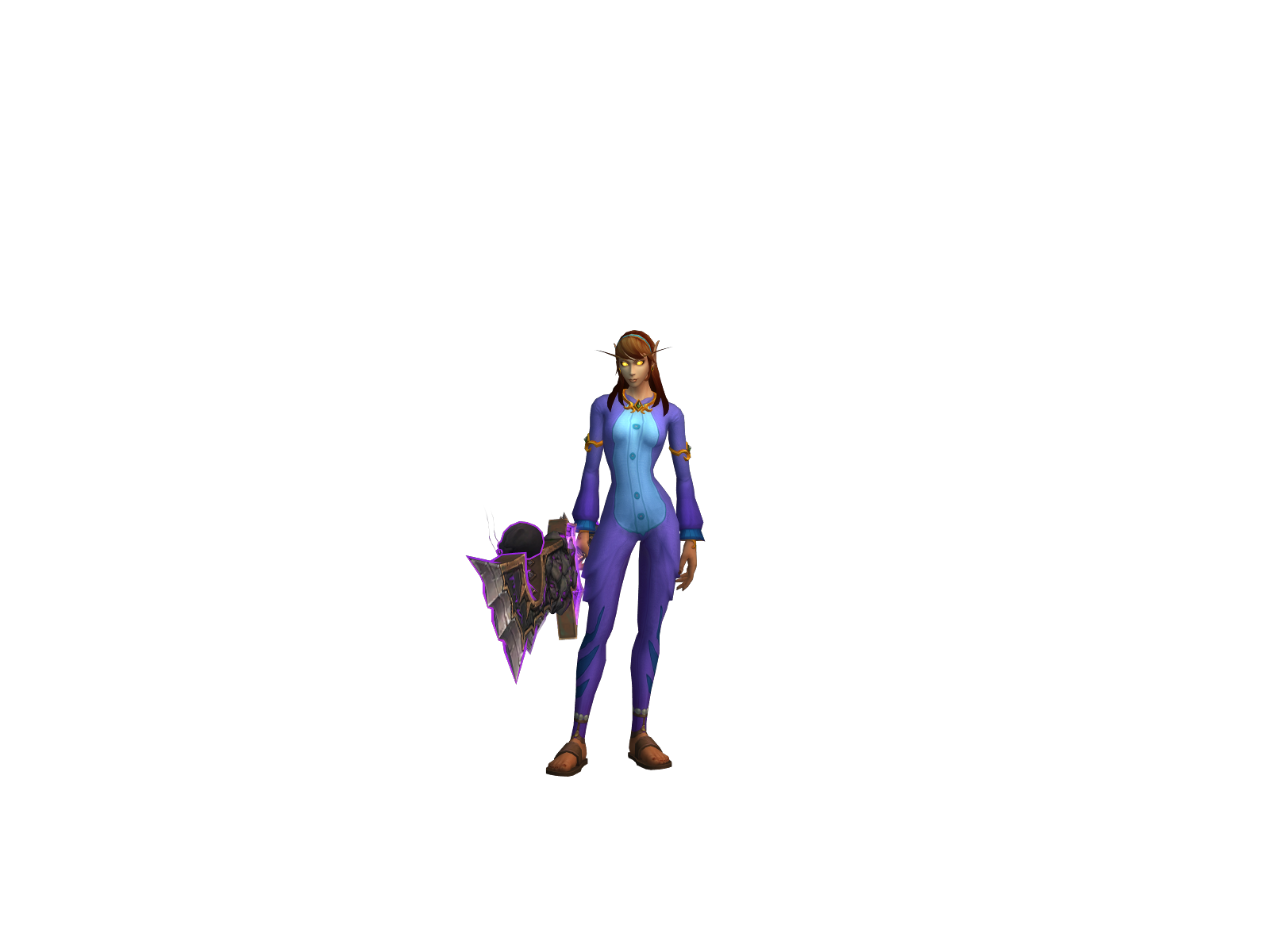 Krympal 3D character render
