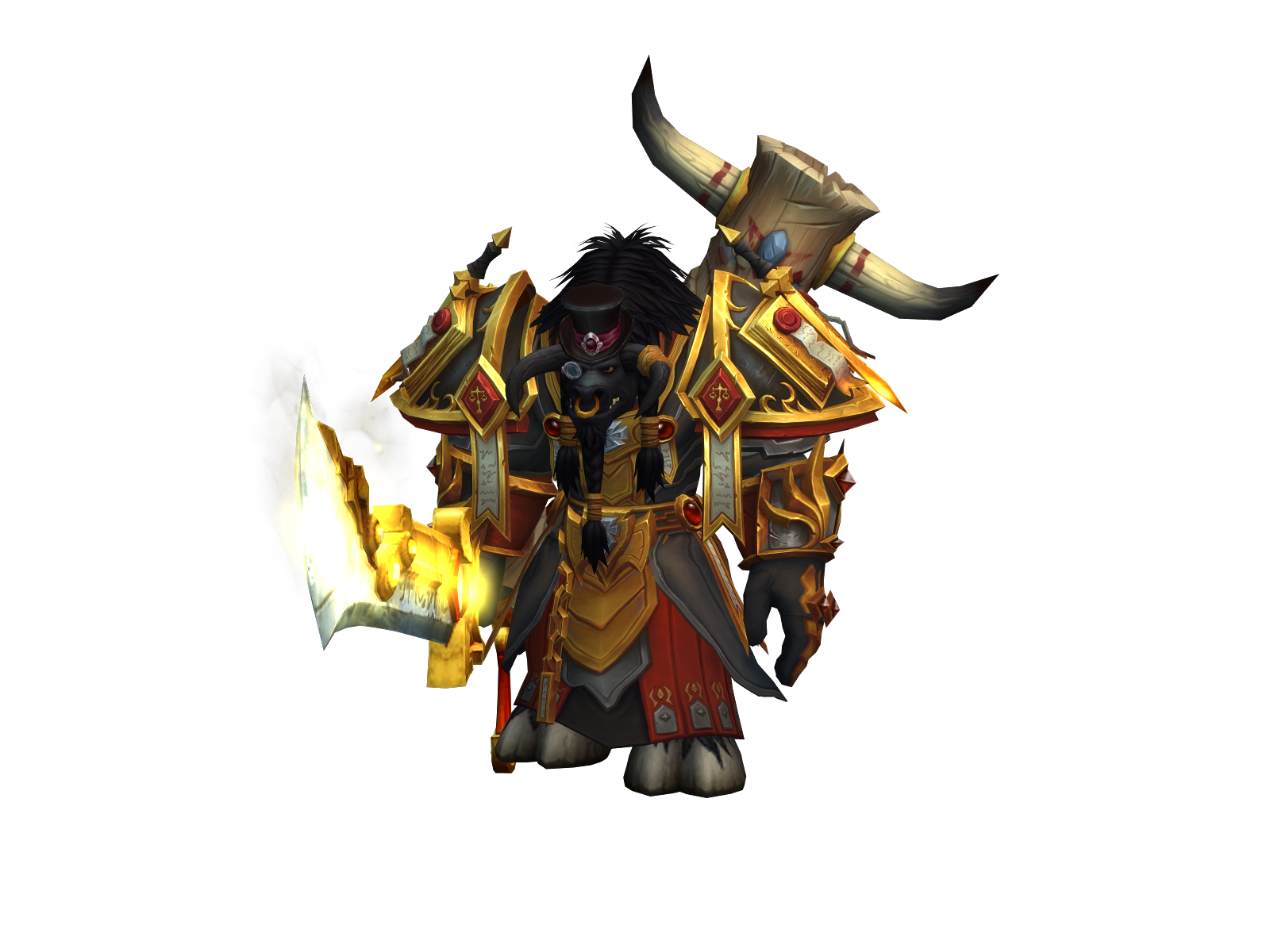 Gnubbelhuf 3D character render