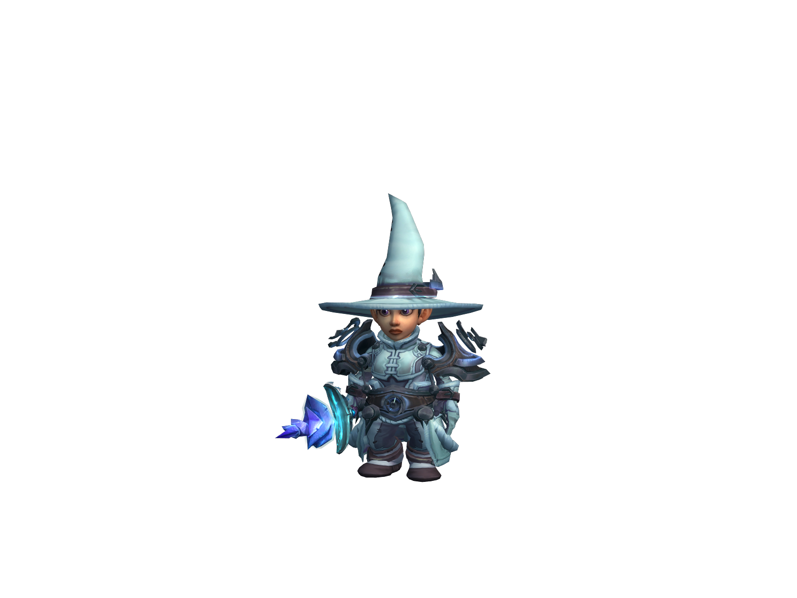 Sodium 3D character render