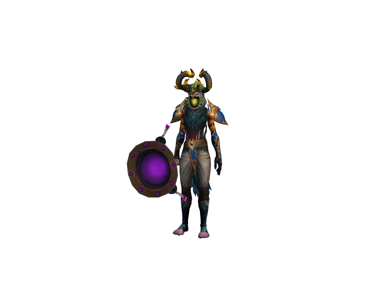 Ínnocent 3D character render