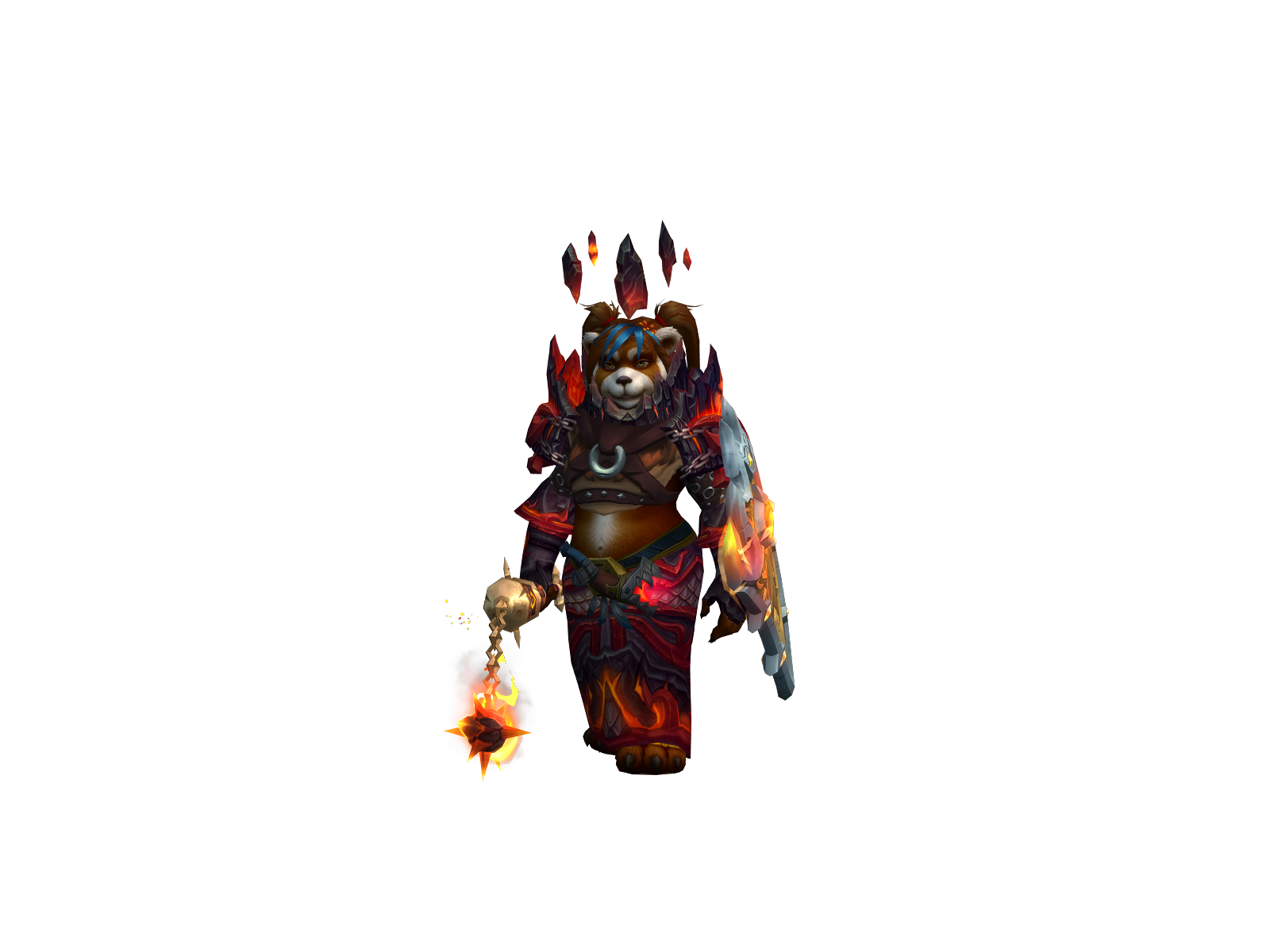 Mialinn 3D character render