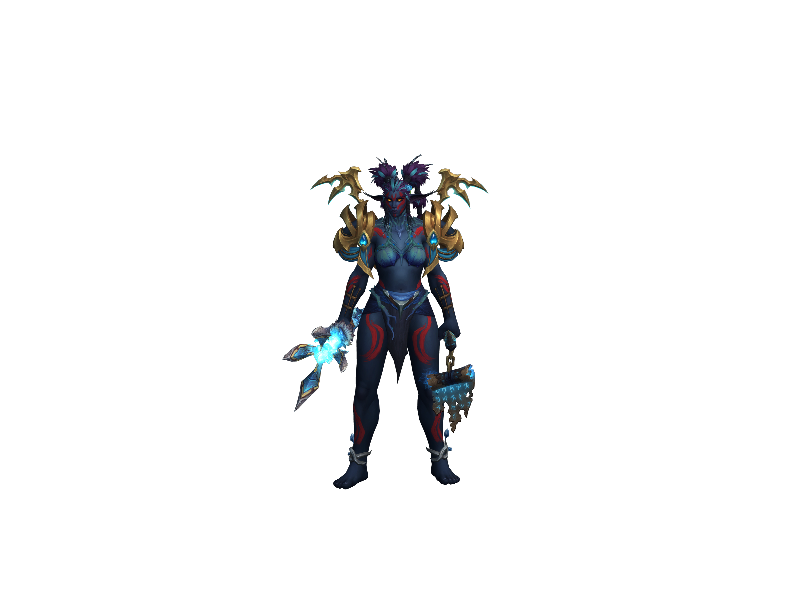 Neferendî 3D character render