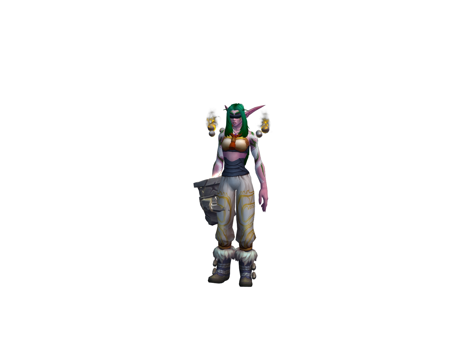 Browly 3D character render