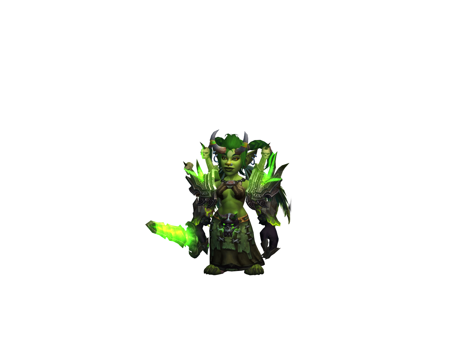 Tarylinn 3D character render