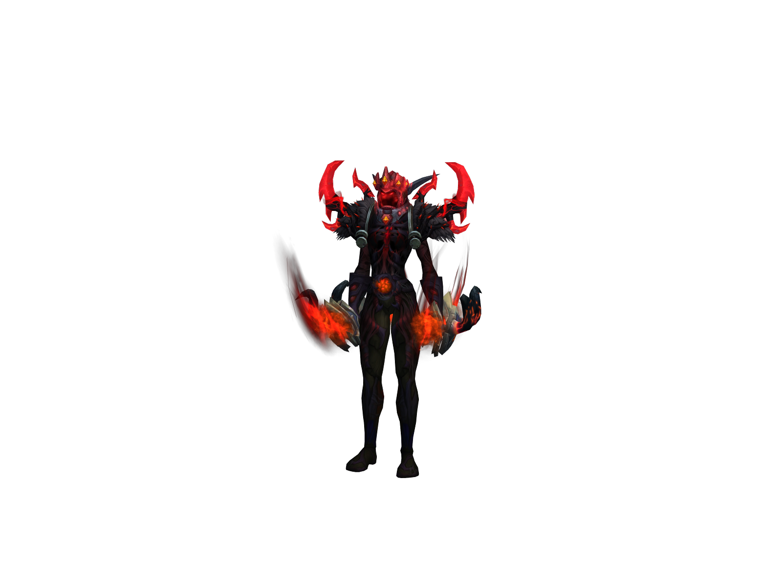 Demore 3D character render
