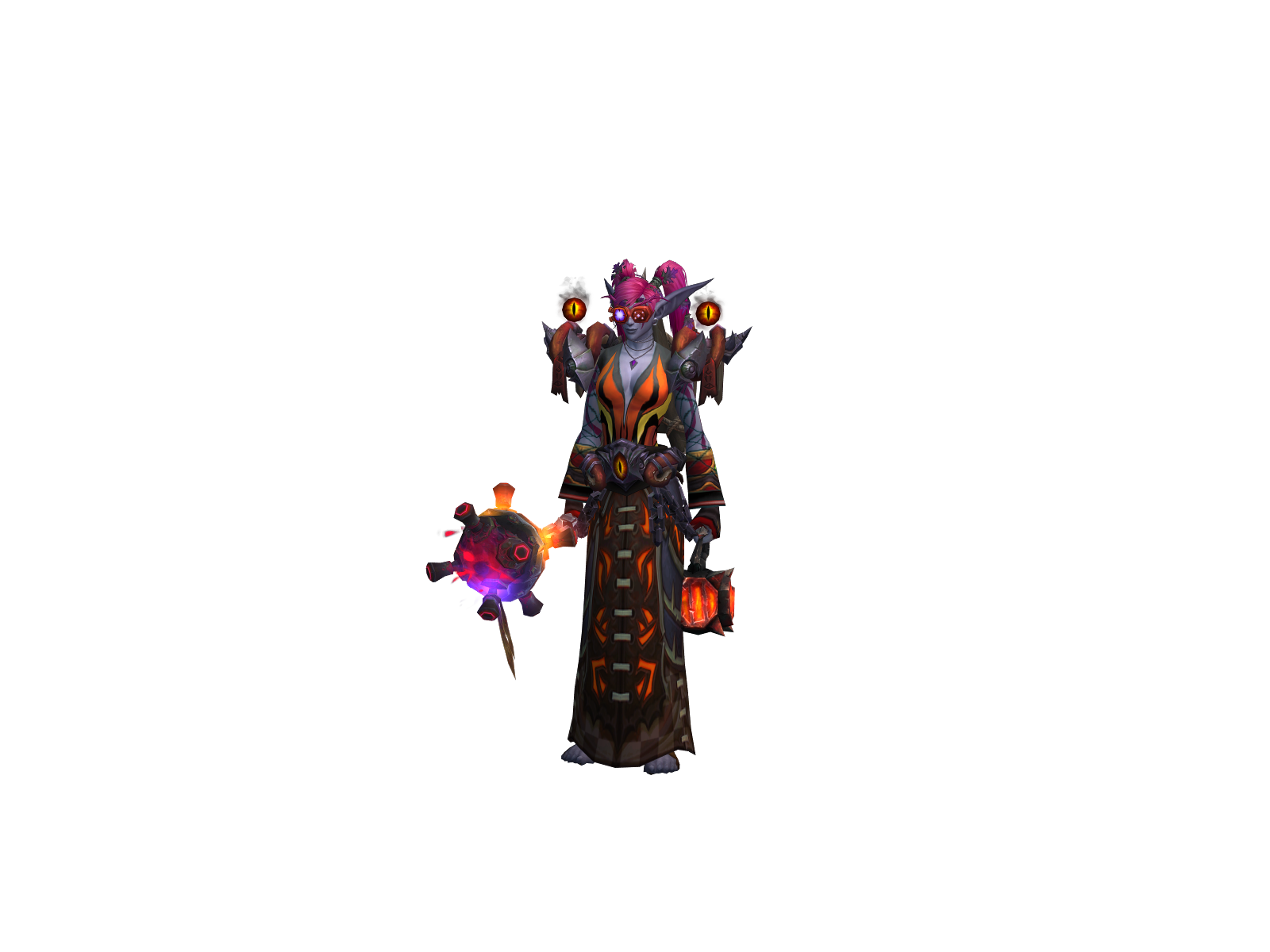 Greavy 3D character render