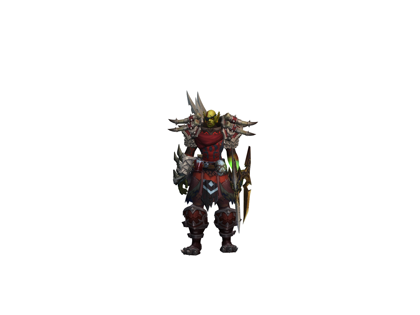 Butcharr 3D character render