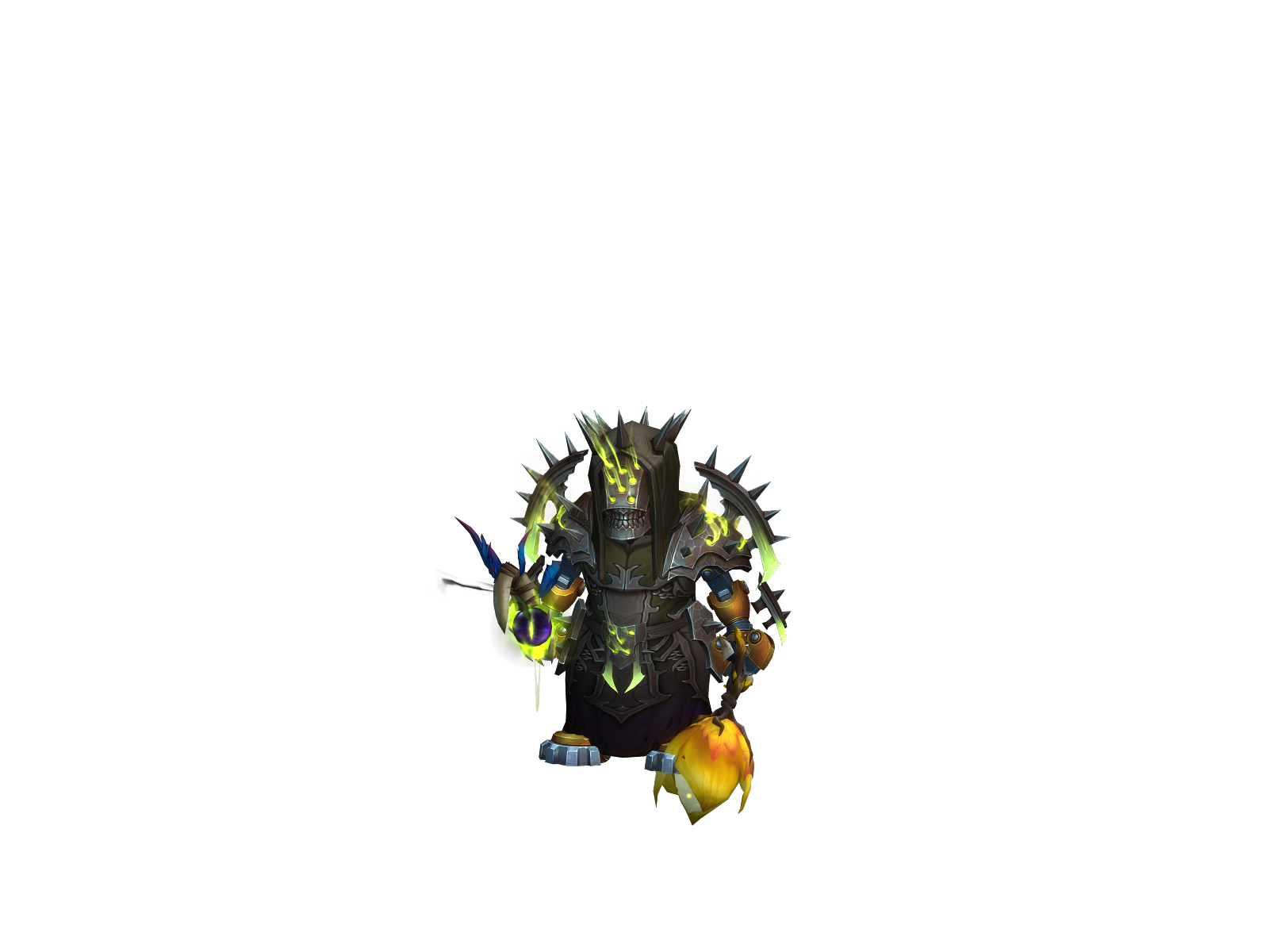 Stínkegnom 3D character render