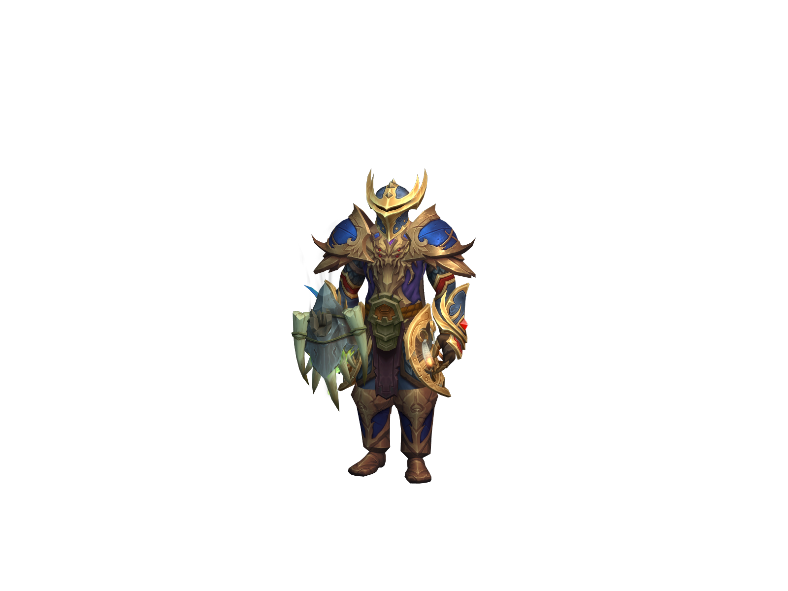 Lástchaos 3D character render