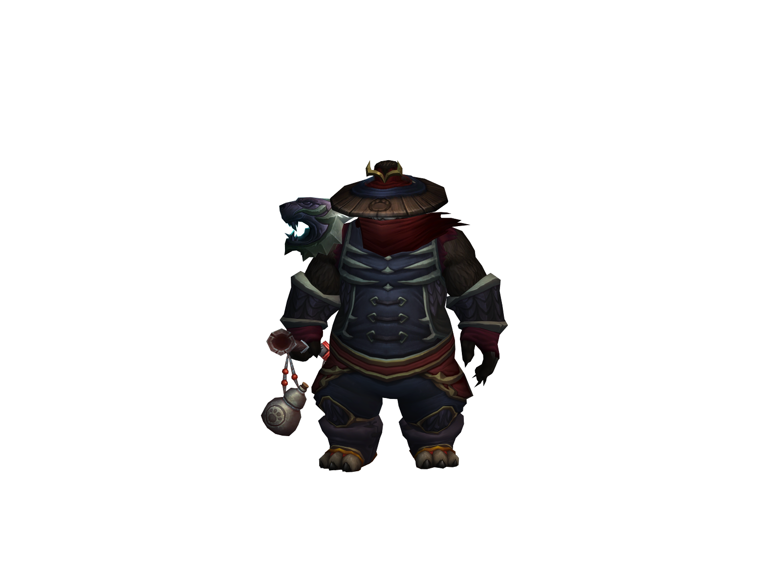 Papstlaju 3D character render