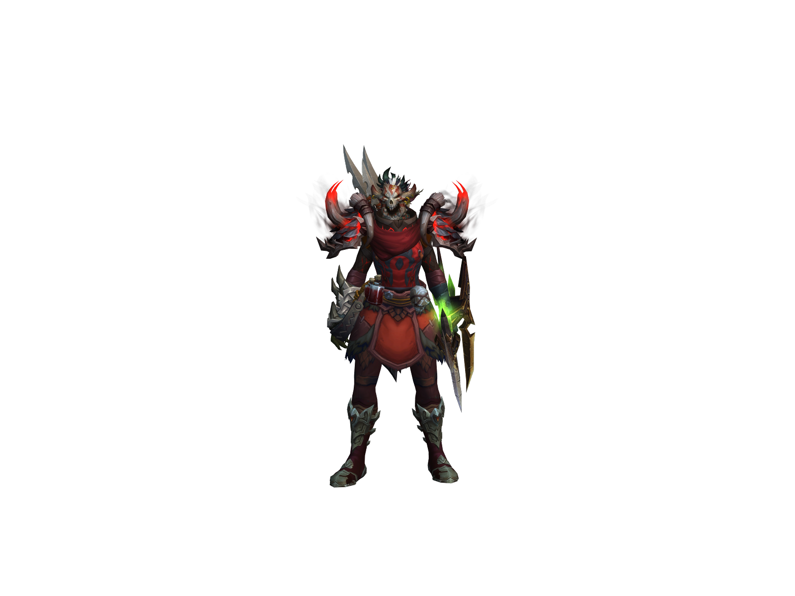 Hawkseye 3D character render