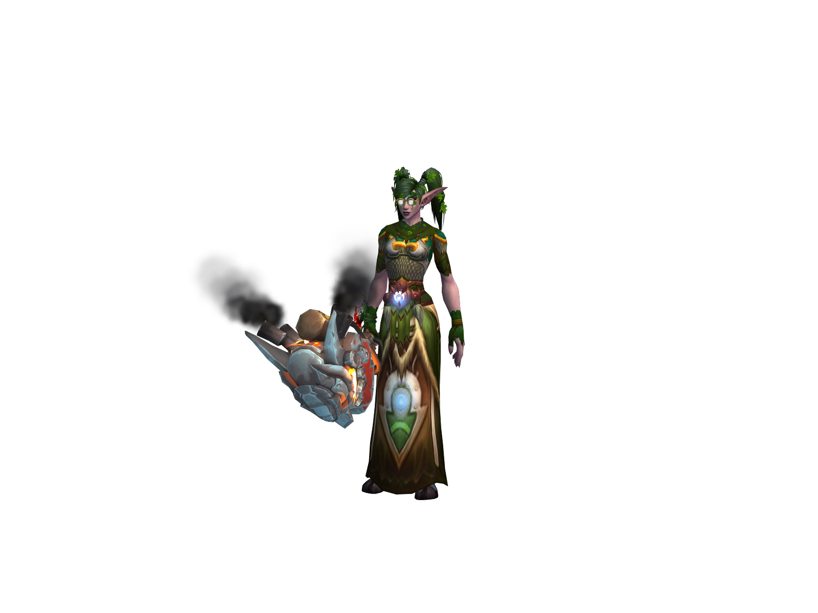 Tornado 3D character render