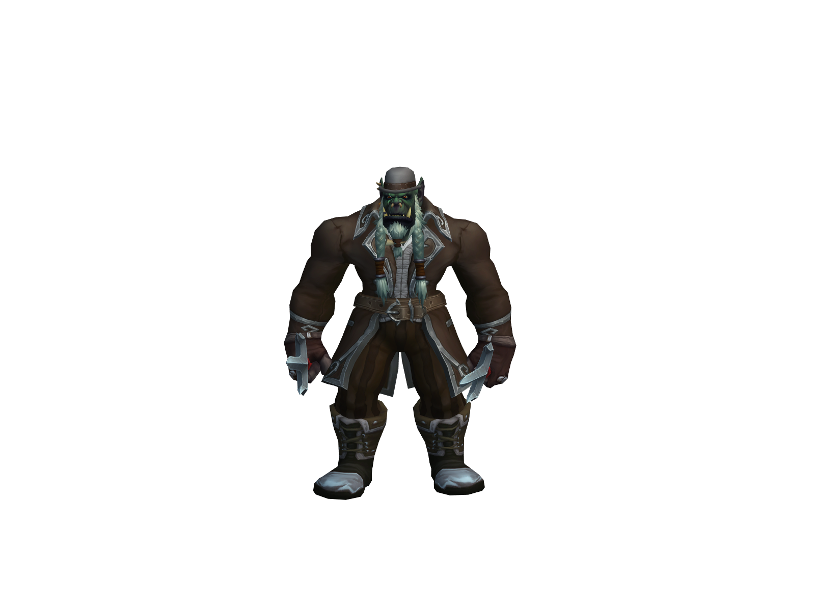 Gro 3D character render