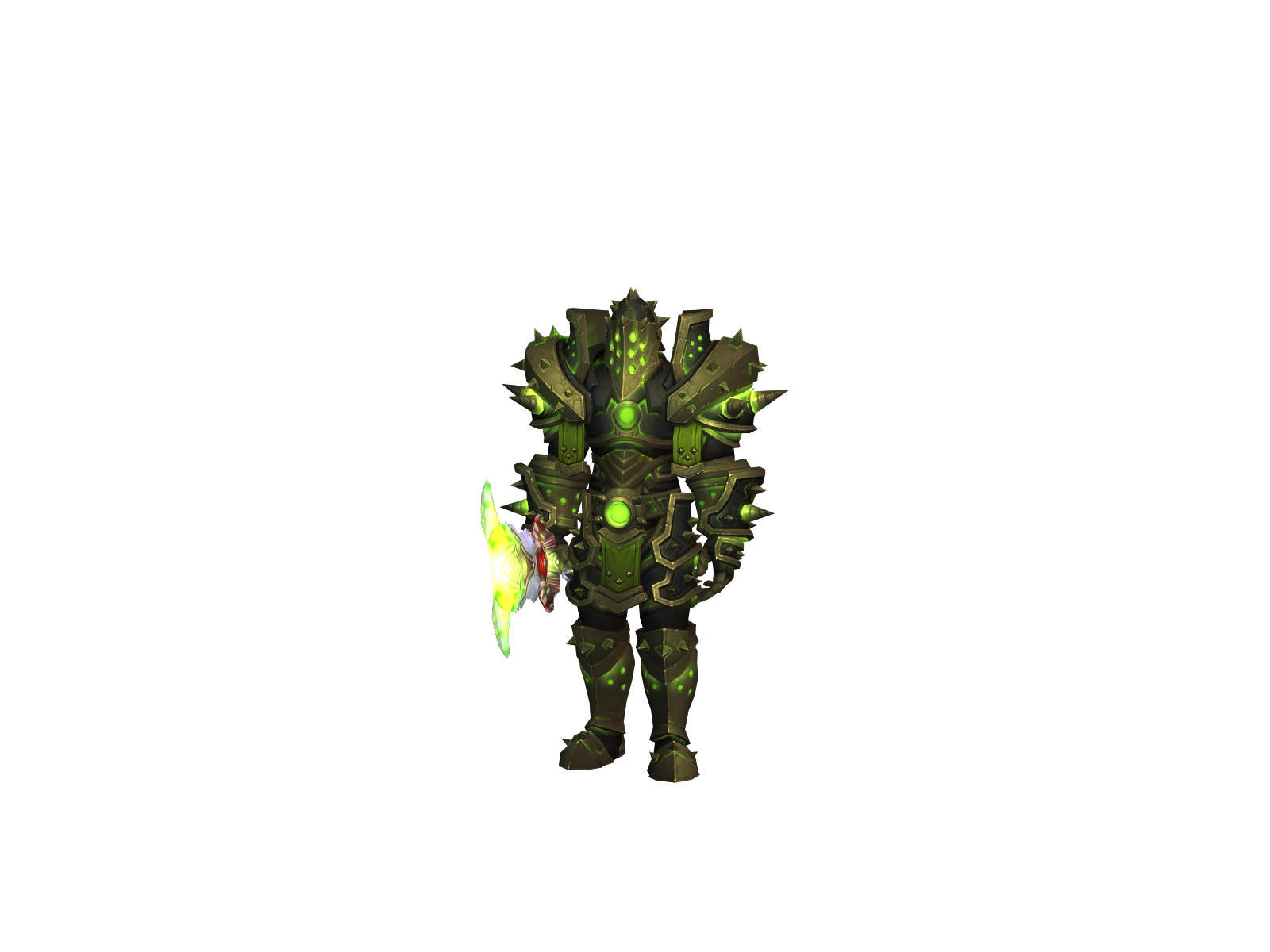 Spanker 3D character render