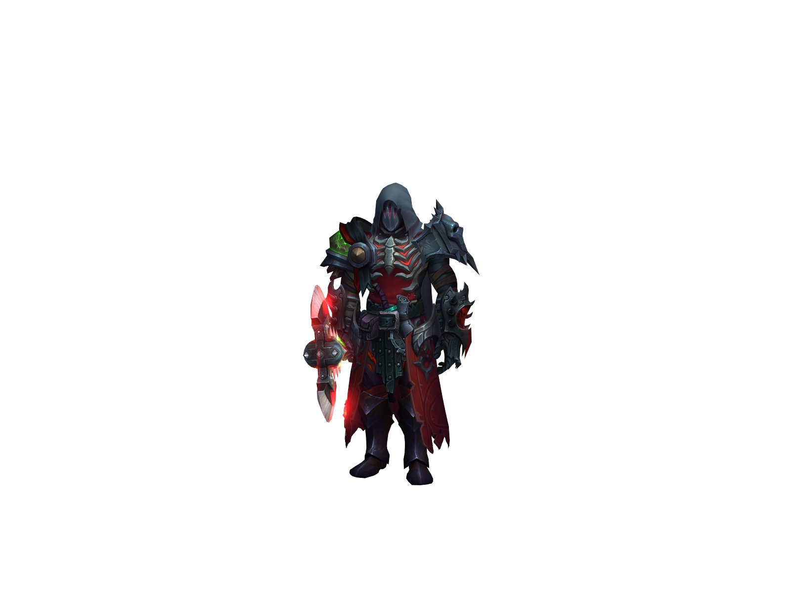 Meresin 3D character render