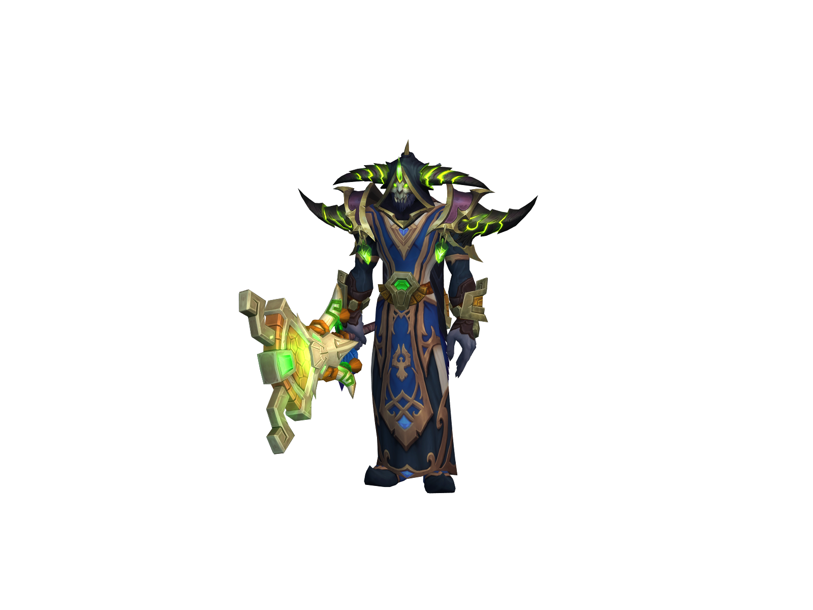 Zephyrus 3D character render