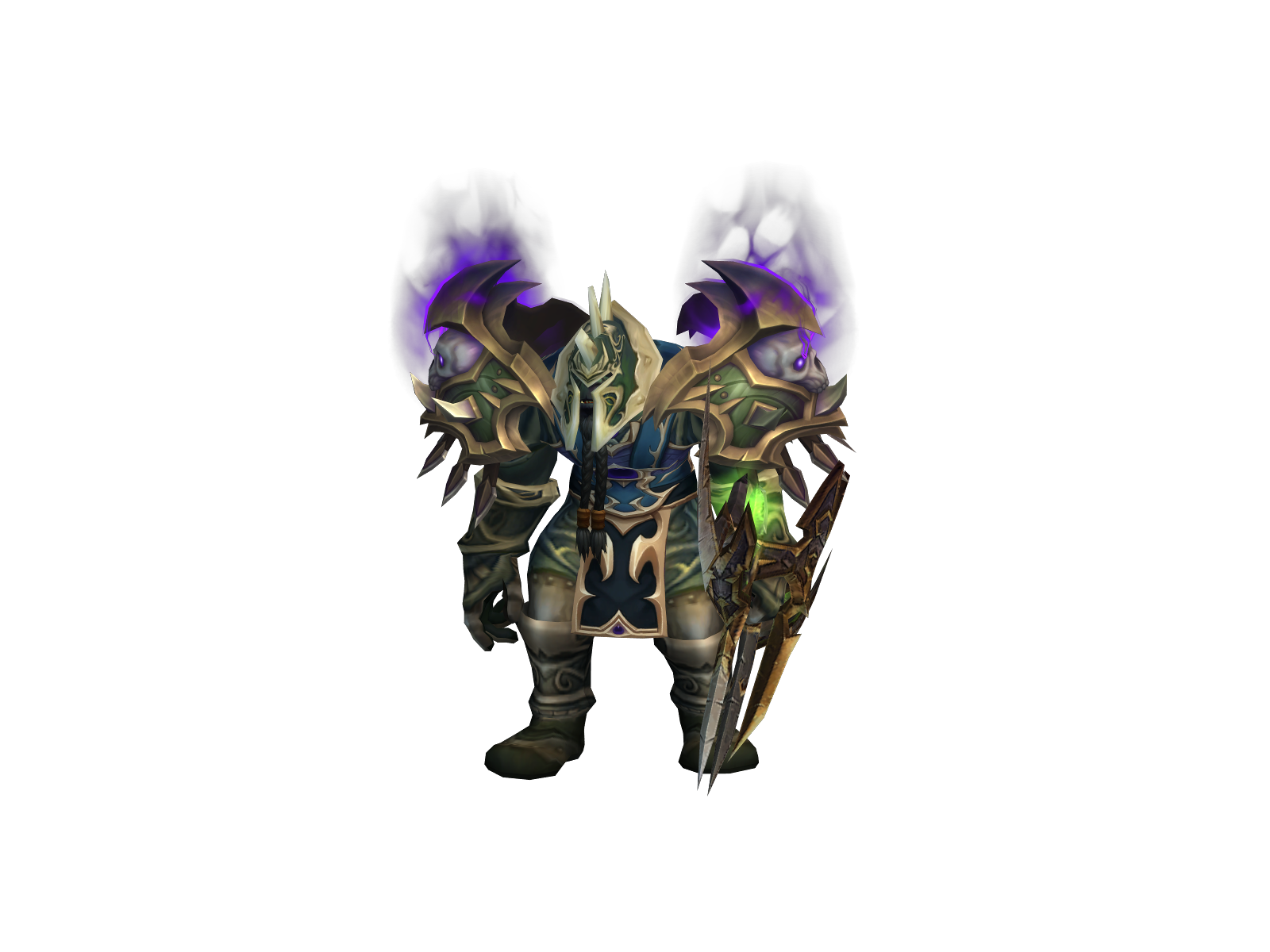 Gual 3D character render