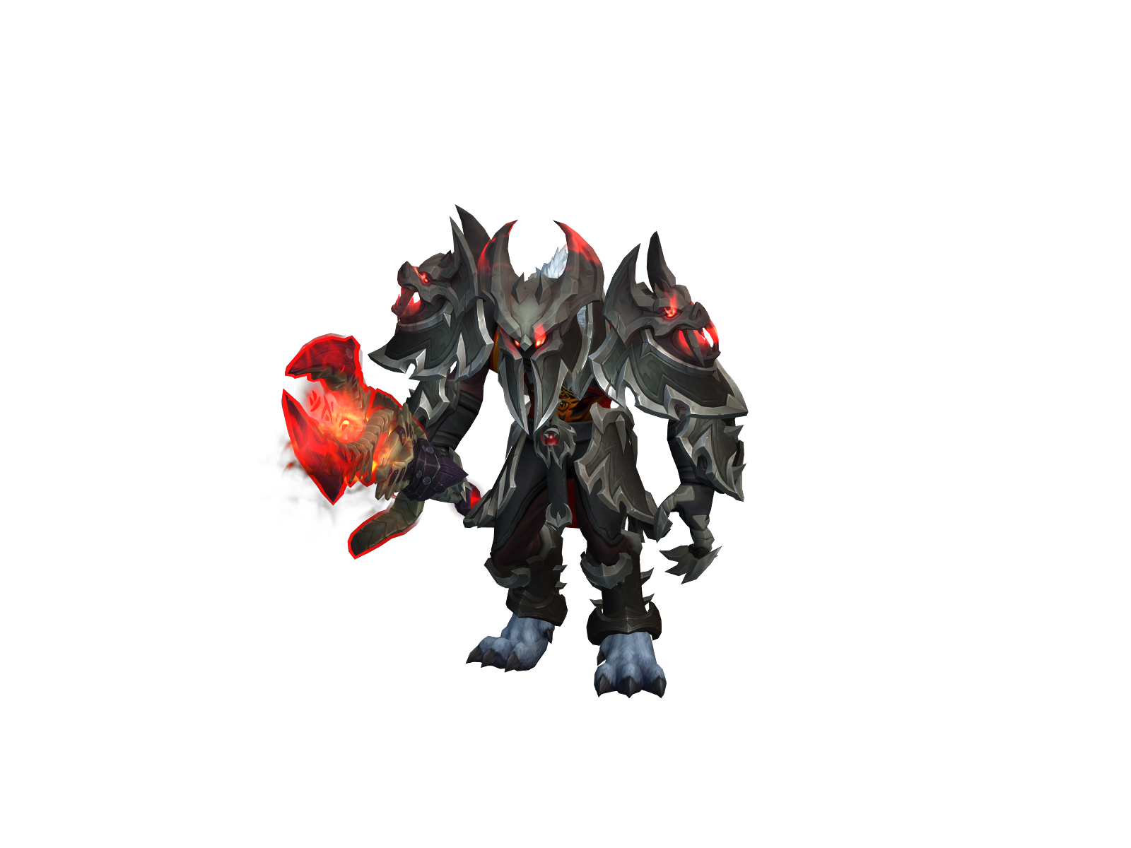 Frezer 3D character render