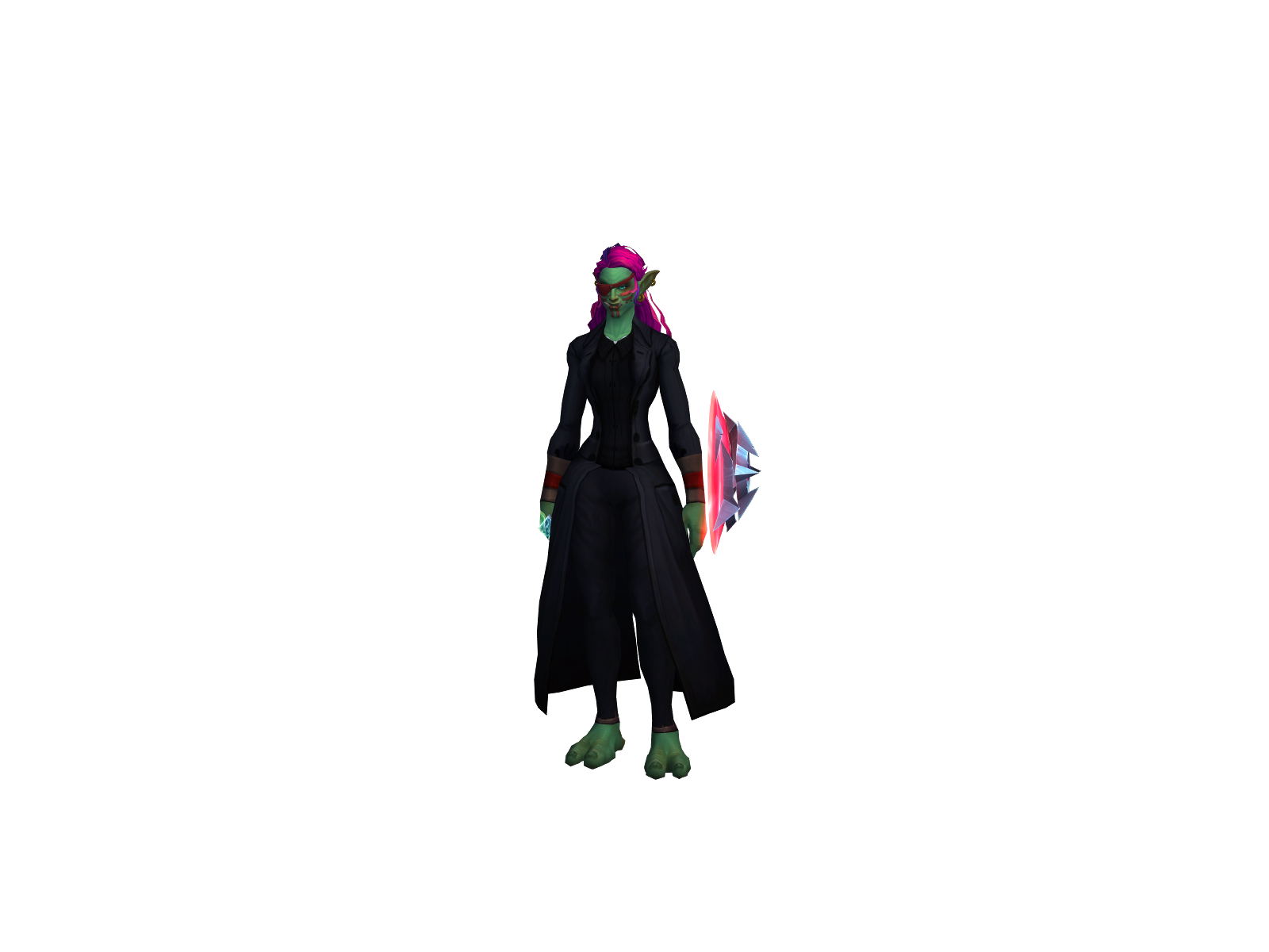 Shamexp 3D character render