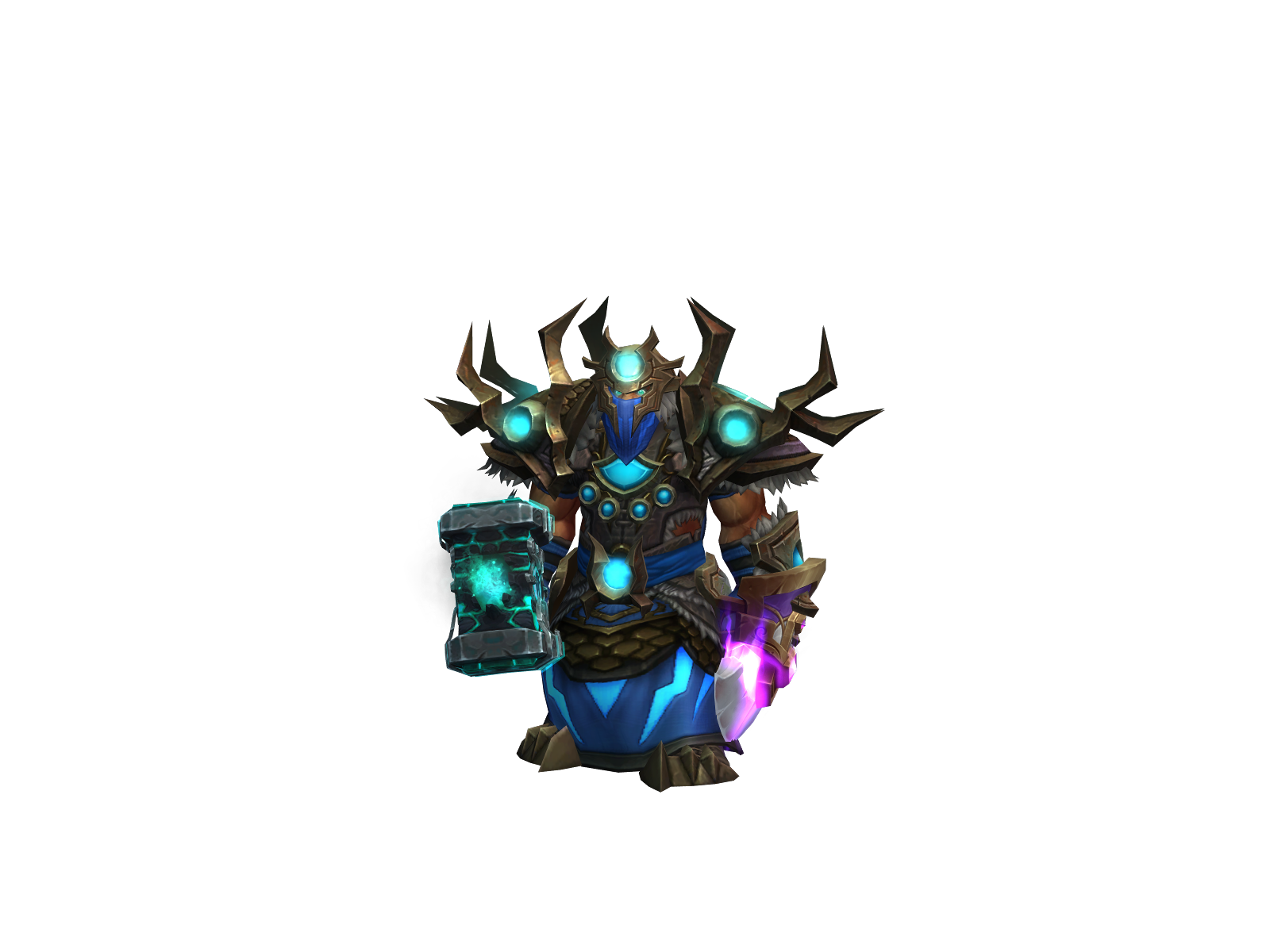 gomper 3D character render