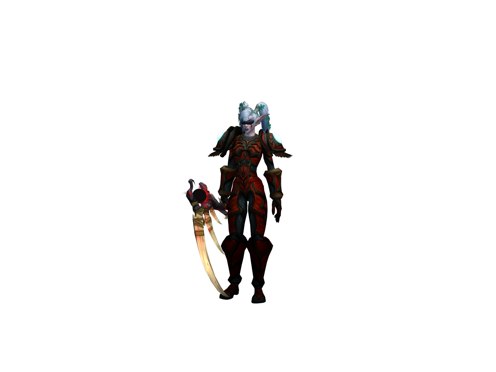 Nizuki 3D character render