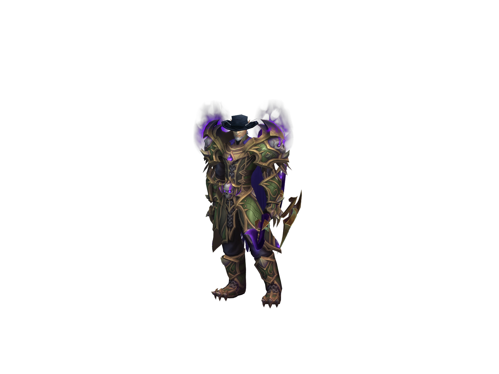 Arashiro 3D character render