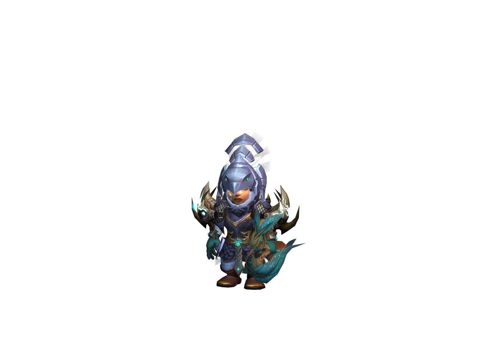 Minisay 3D character render