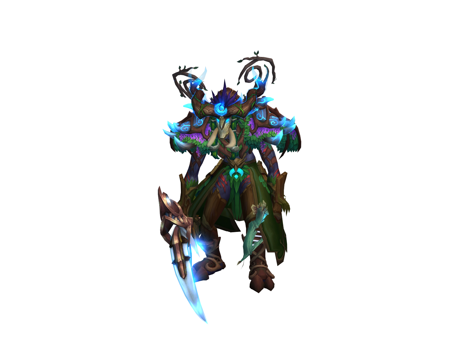 Zacharum 3D character render