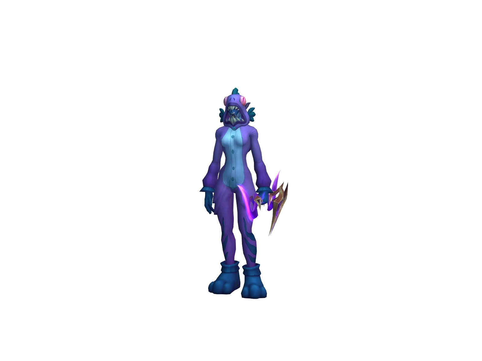 Barknoidea 3D character render