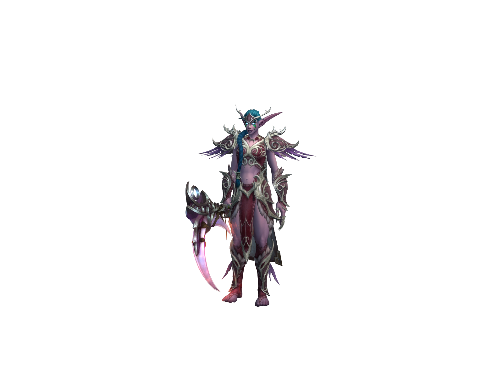Lunaristina 3D character render
