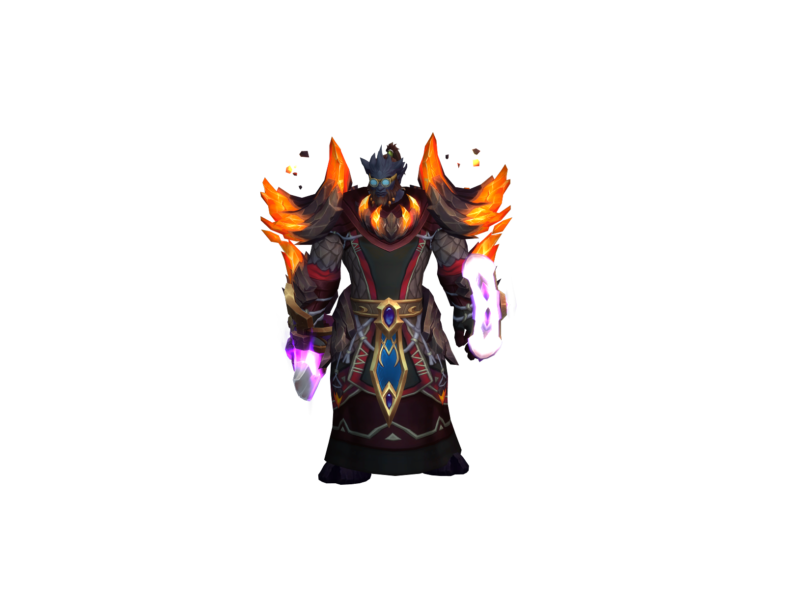 Rusku 3D character render