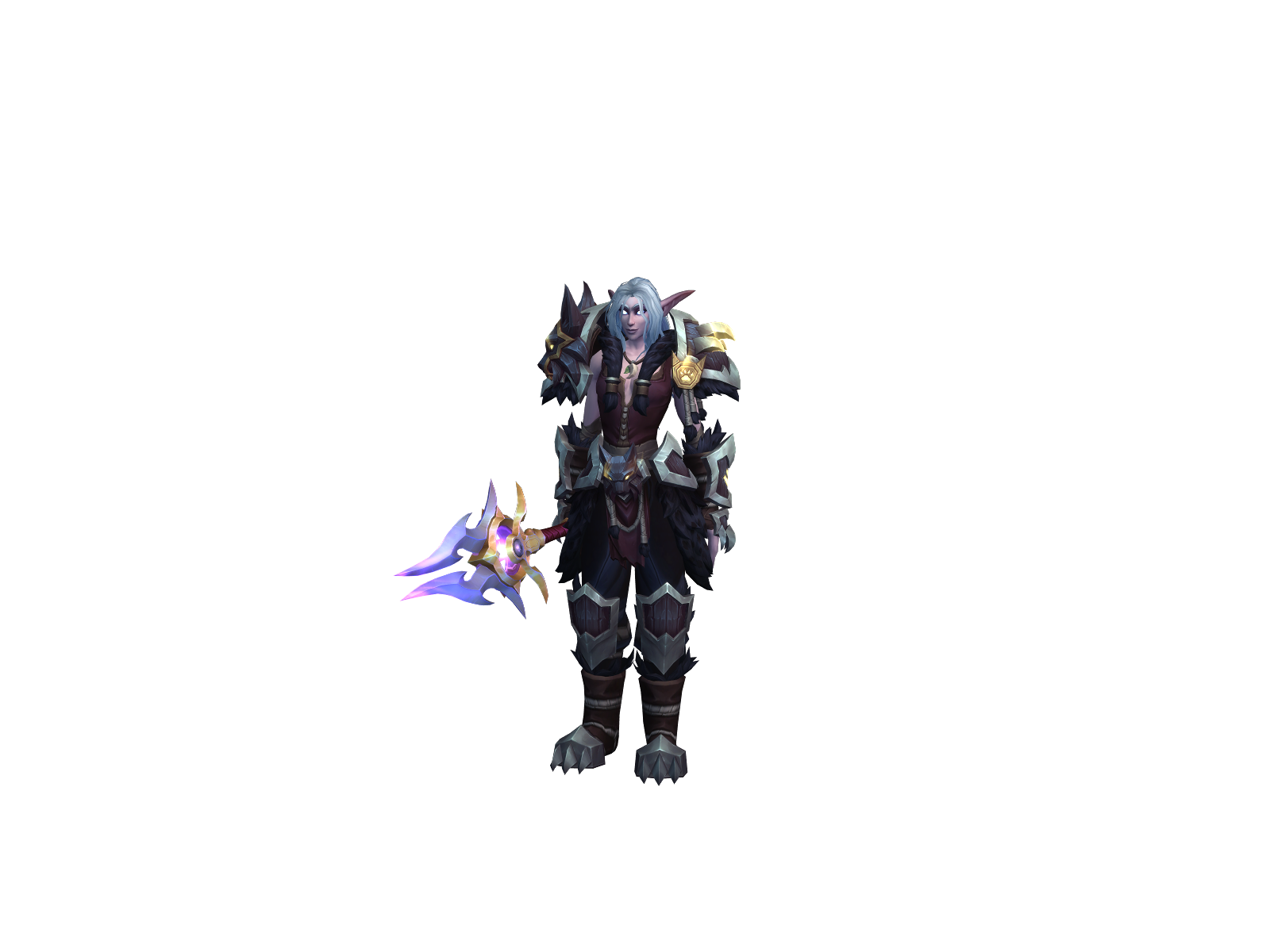 Tyrana 3D character render