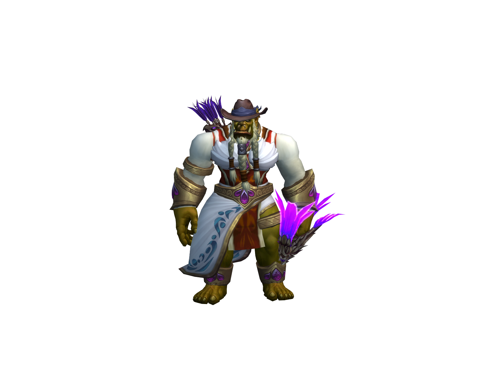 Bloodshader 3D character render