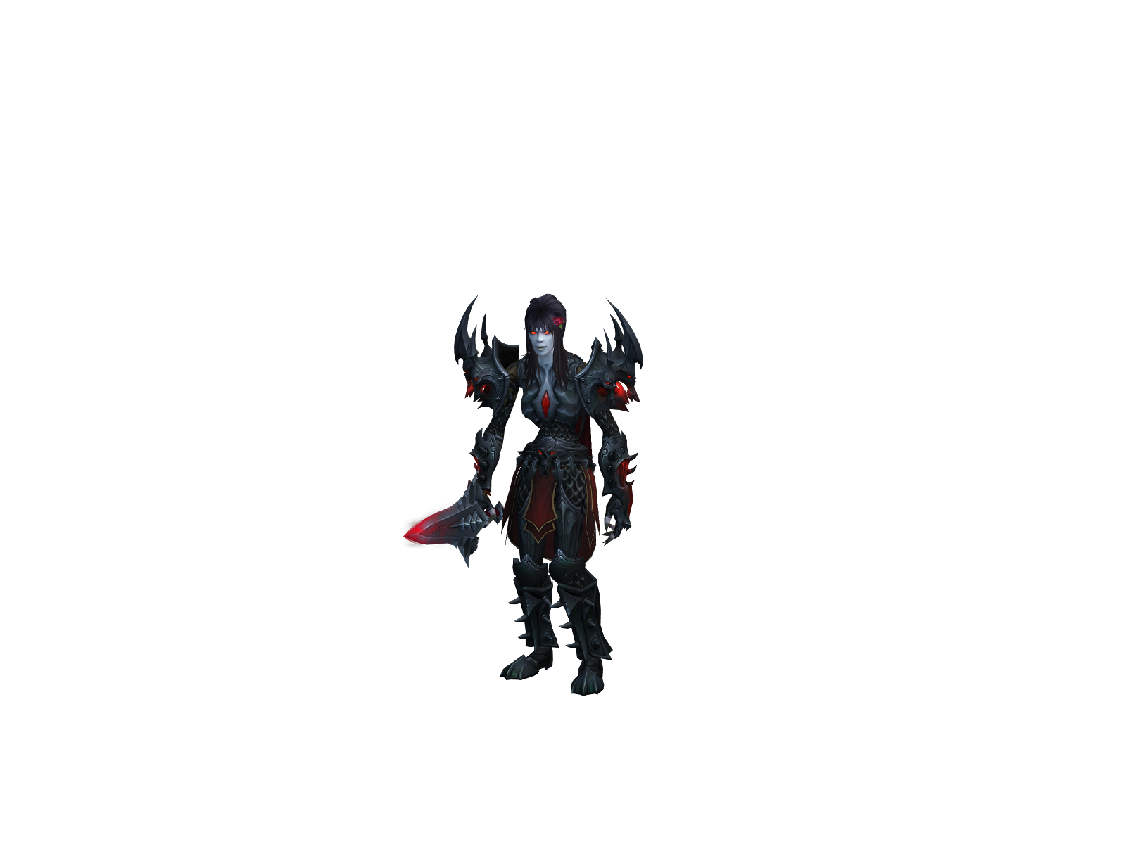 Evlina 3D character render