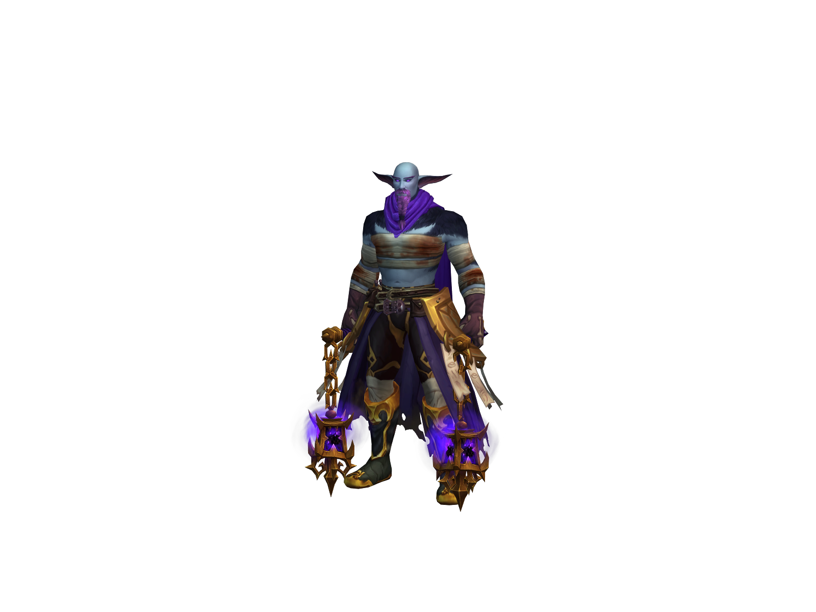 Bashstab 3D character render