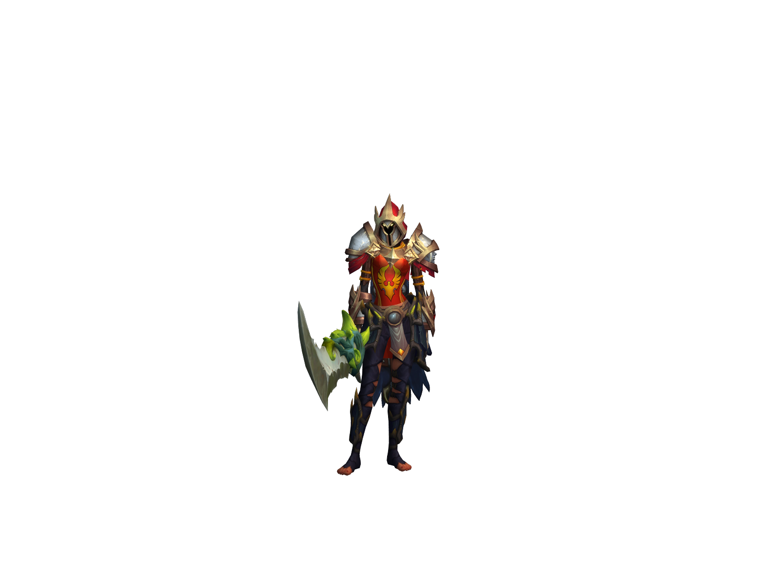 Maradia 3D character render
