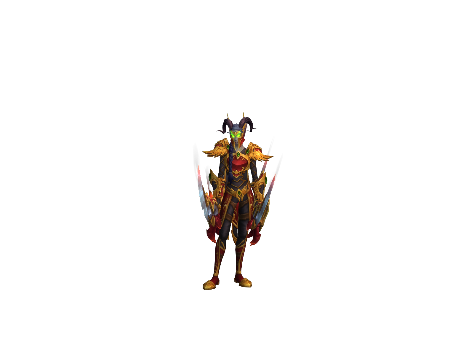 Emelina 3D character render