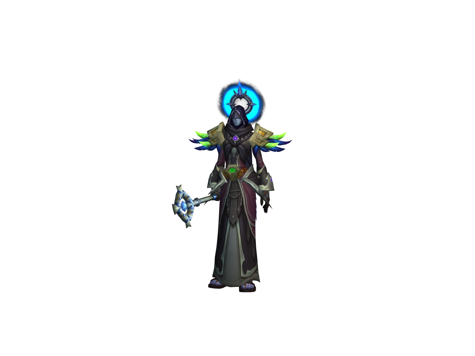 Priestgekko 3D character render