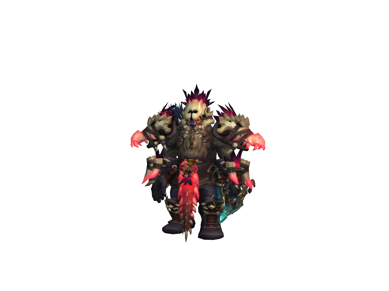 Legin 3D character render