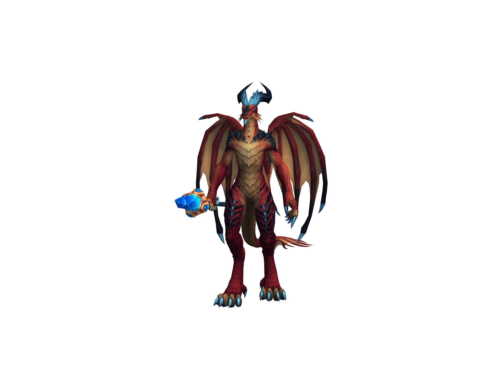 Auryna 3D character render